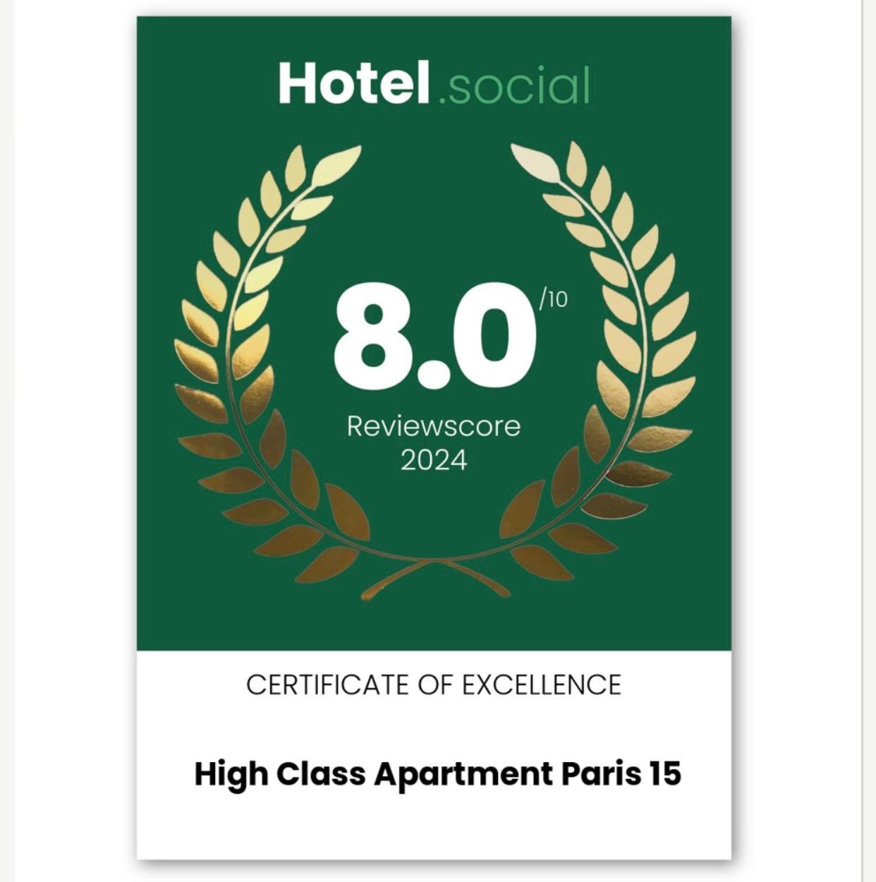 High Class Apartment Paris 15 ภายนอก รูปภาพ